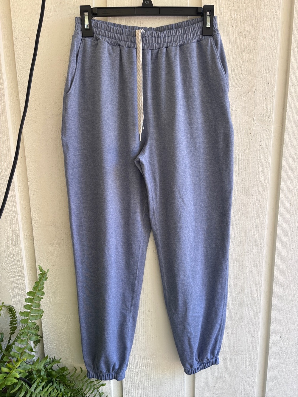 Vuori Heather Blue Drawstring Joggers